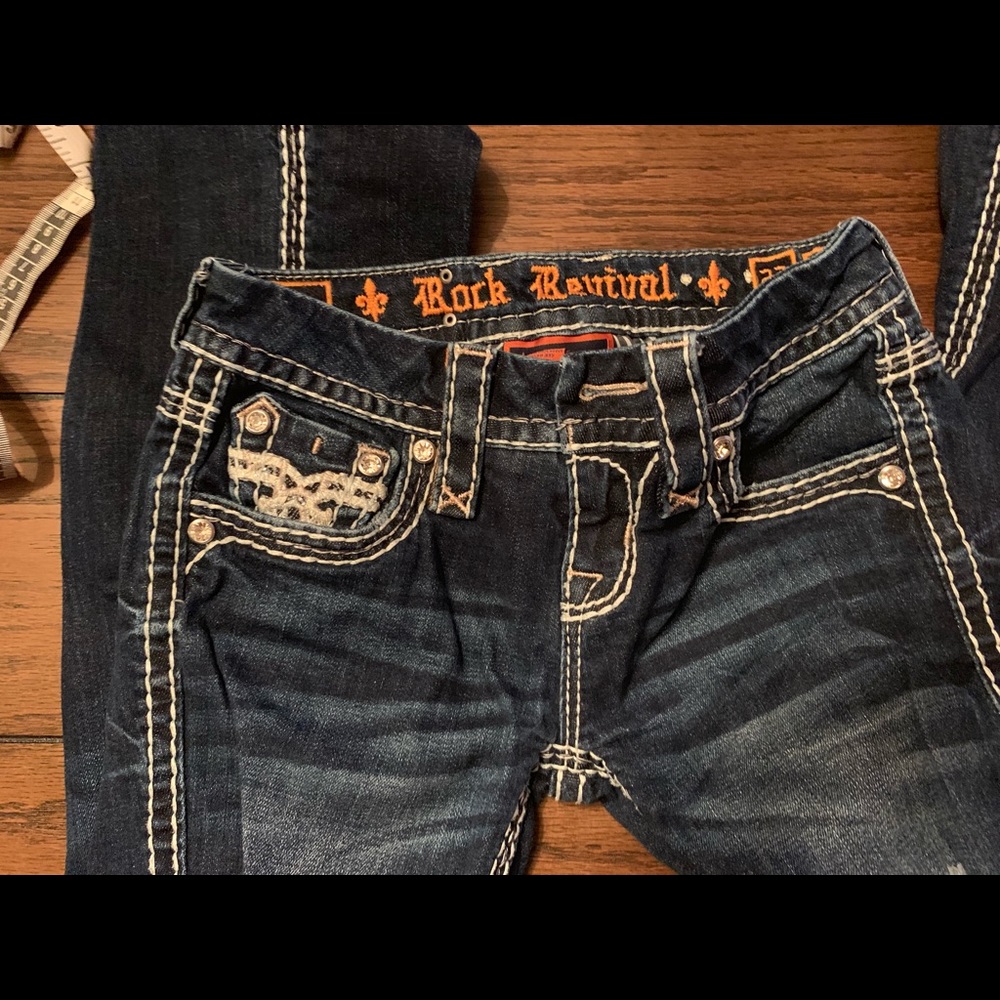 Rock Revival Distressed Boot Jeans